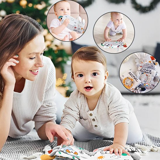 Livre pour les bébés - Bébés animaux - Bébé Rigolo