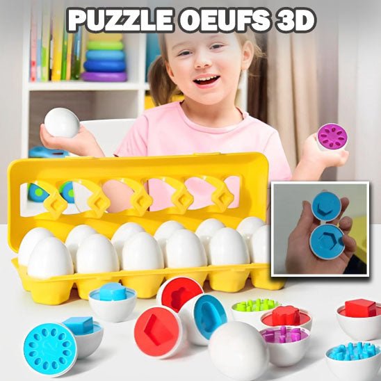 Puzzle Bébé - Petits oeufs - Bébé Rigolo