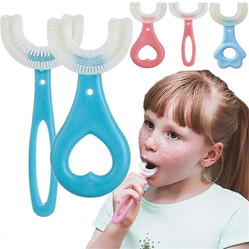 U360°Teeth™ - Brosse à dents 2.0 | Enfants - Bébé Rigolo